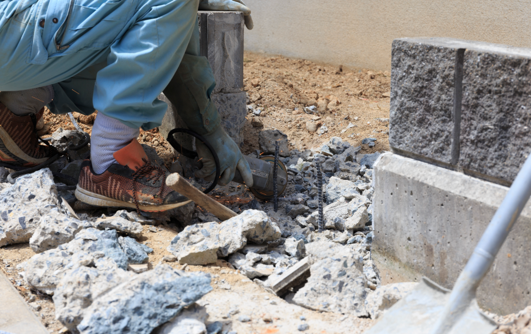 解体工事の施工イメージ