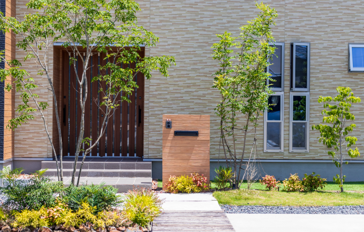 アプローチ・玄関まわりの施工イメージ